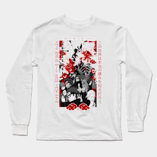 Akatsuki Organization Long Sleeve T-Shirt